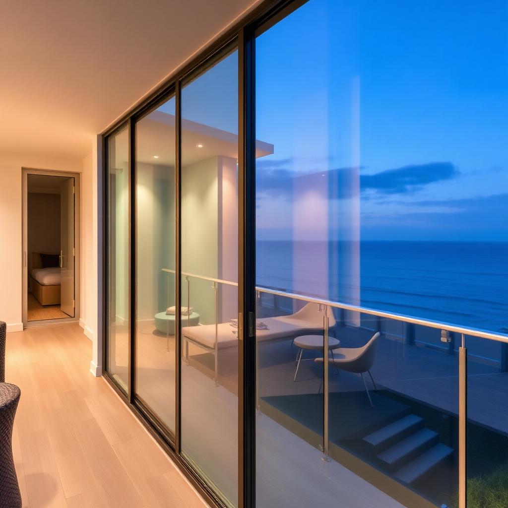 Cortina de vidro residencial